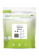 yourhealthstore Unmodified Tapioca Starch 1kg, Premium Quality, Gluten Free - yourhealthstore