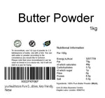 Butter Powder 1kg - yourhealthstore