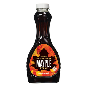 Mayple® Syrup by Puresweet 355ml, 100% Natural Sugar Free Maple Syrup Alternative, Great Taste, Gluten Free, Vegan.