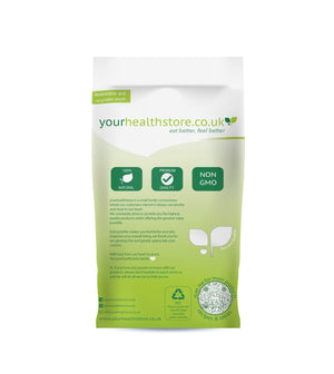 yourhealthstore® Premium Gluten Free Agar Agar Powder 200g, Vegan Gelatine, European, Non GMO (Recyclable Pouch)