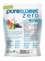 Puresweet Zero 300g Zero Calorie Sweetener, Diabetic Friendly, No Bitter Aftertaste